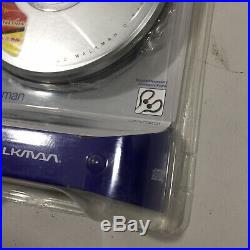 SONY Walkman Personal Portable CD Player Silver Model D-EJ011 Sealed New