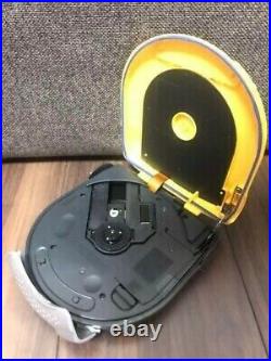 SONY sports diskman es52ck CD PLAYER Black x yellow Operation has been confirmed