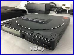 SUPER RARE VINTAGE SONY DISCMAN PERSONAL PORTABLE CD PLAYER D-250 D-25 Walkman