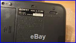 SUPER RARE Vintage Sony Discman D-365 Portable CD Player Walkman OVP