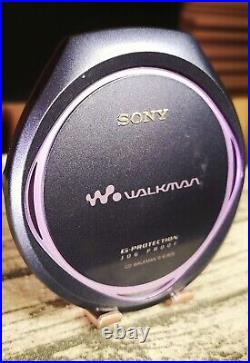 SUPERB Condition Premium Slim Sony D-EJ825 CD Walkman GREAT Sound Quality