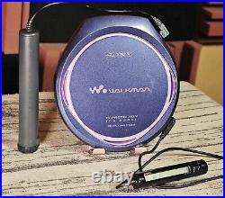 SUPERB Condition Premium Slim Sony D-EJ825 CD Walkman GREAT Sound Quality