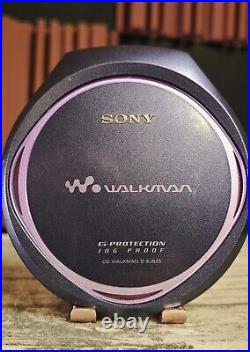 SUPERB Condition Premium Slim Sony D-EJ825 CD Walkman GREAT Sound Quality