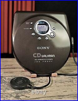 SUPERB Condition Slim Sony D-EJ715 CD Walkman Gorgeous Design Full Remote