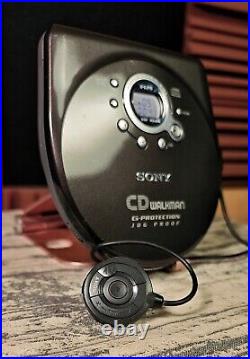 SUPERB Condition Slim Sony D-EJ715 CD Walkman Gorgeous Design Full Remote