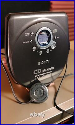 SUPERB Condition Sony D-EJ715 CD Walkman Gorgeous Design Full Remote