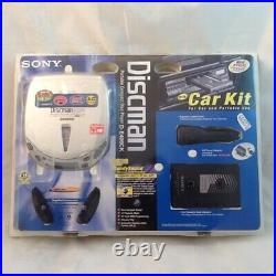 Sealed Sony D-E406CK CD Walkman Discman Portable CD Player with Car Kit