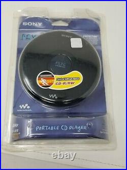 Sealed Sony PSYC CD Walkman Portable CD Player Black (D-EJ010)