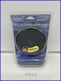 Sealed Sony PSYC CD Walkman Portable CD Player Black D-EJ010 +headphones Digital