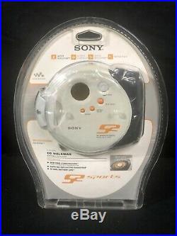 Sealed Sony S2 Sports CD-R/RW Walkman D-SJ301 Portable CD Player Water Resistent
