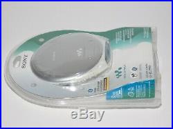 Silver Sony CD Walkman D-EJ361 Factory Sealed Portable CD Player