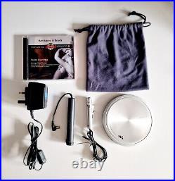 Slim Sony D-EJ955 Silver CD Walkman+ACCESSORIES, working Collectable