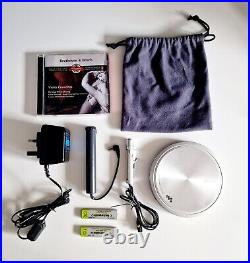 Slim Sony D-EJ955 Silver CD Walkman+ACCESSORIES, working Collectable