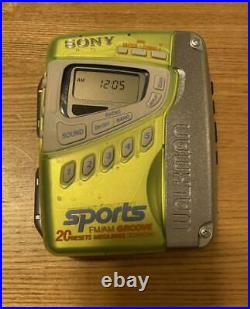 Snoy walkman sports cassette music player WM-FS1 working vintage japan import