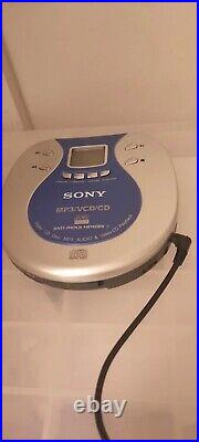 Soney Walkman D-E88 Portable MP3/VCD Player Blue Portable Boxed 1995 Pre USB