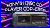 Sony-50-Plus-1-Home-Stereo-CD-Compact-Disc-Player-Changer-Cdp-Cx50-Cx571-Product-Demo-01-atd
