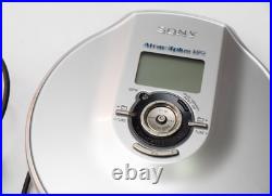 Sony ATRAC/MP3 AM/FM Walkman Portable CD Walkman Player (D-NF600) working