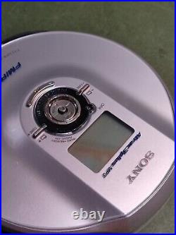 Sony ATRAC/MP3 AM/FM/Weather Walkman Portable CD Player VGC D-NF600 #13
