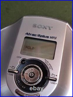 Sony ATRAC/MP3 AM/FM/Weather Walkman Portable CD Player VGC D-NF600 #13