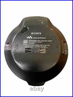 Sony ATRAC Walkman Portable CD Player Black (D-NE500/BK)