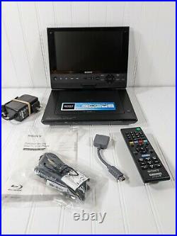 Sony BDP-SX910 Portable Blu-Ray DVD Player 9 Screen withRemote, DC Cord, AC Cord