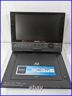 Sony BDP-SX910 Portable Blu-Ray DVD Player 9 Screen withRemote, DC Cord, AC Cord