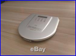 Sony CD Discman D-E805 ESP2 Portable CD Player Aluminum Cover Very Rare