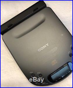 Sony CD Discman ESP D-321 Player Soft Case Adapter Rechargeable Battery Storage