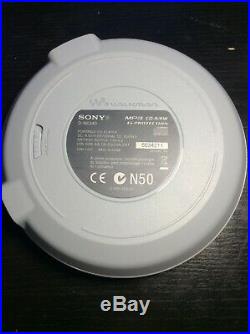 Sony CD MP3 Walkman D-NE240 Portable CD Player G Protection Digital Mega Bass