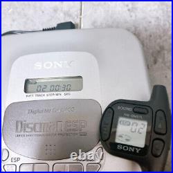 Sony CD Player D-475 Discman Confirmed Operation VG limited From JAPAN