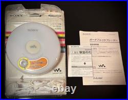 Sony CD Player D EJ002 Portable CD Player G PROTECTION Mega Bass 8cm CD