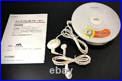 Sony CD Player D EJ002 Portable CD Player G PROTECTION Mega Bass 8cm CD