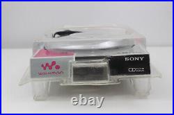 Sony CD Player Walkman Portable Digital G Protection Mega Bass D-EJ120 Silver