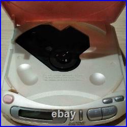 Sony CD Retro Diskman Walkman D -140 SP pink MEGA BASS 1 BIT DAC audio used