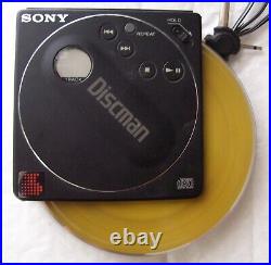 Sony CD WALKMAN D-88 Discman Digital D88 Battery Case Adapter EQ EXCELLENT