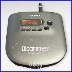 Sony CD Walkman D-335 Used Portable Player, As-Is Condition