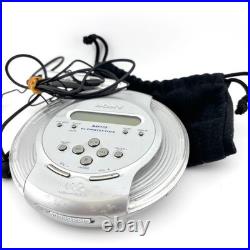Sony CD Walkman D-CJ01 Portable CD Player MP3 Ready with Remote