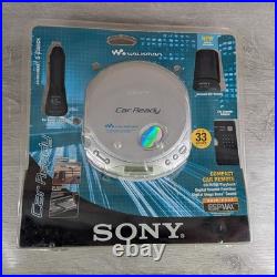Sony CD-Walkman D-E356CK with Car Kit New and Sealed, Worn Packaging