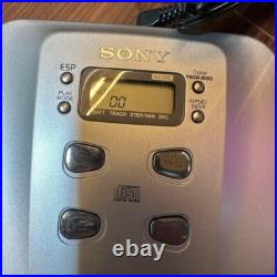 Sony CD Walkman D-E500 Portable Discman G-Protection Tested Working Japan