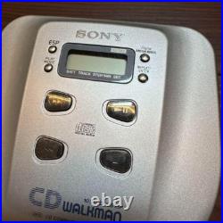 Sony CD Walkman D-E500 Portable Discman G-Protection Tested Working Japan