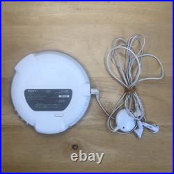 Sony CD Walkman D-EJ002 G-Protection Digital MEGA BASS withEarphones TESTED WORKS