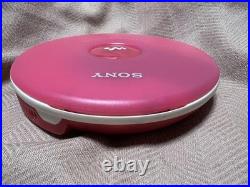 Sony CD Walkman D-EJ002 Portable Music Player with Earphones Remote Control