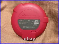 Sony CD Walkman D-EJ002 Portable Music Player with Earphones Remote Control