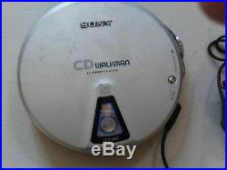 Sony CD Walkman D-EJ01 Very RARE UNTESTED Being Sold as-is For Parts or Repair