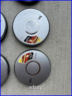 Sony CD Walkman D-EJ011 Portable CD Player G-Protection Parts Repair Lot Of 26