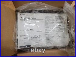 Sony CD Walkman D-EJ011 Portable New Old Stock Silver Factory Re-furb NIB
