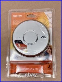 Sony CD Walkman D-EJ011 Silver Portable CD Player G-Protection Mega Bass New