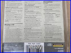Sony CD Walkman D-EJ011 Silver Portable CD Player G-Protection Mega Bass New
