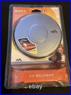 Sony CD Walkman D-EJ011 Silver Portable CD-R Player 2007 NEW