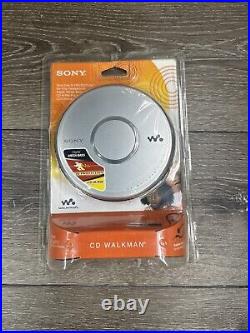 Sony CD Walkman D-EJ011 Silver Portable CD-R Player 2007 NEW FACTORY SEALED